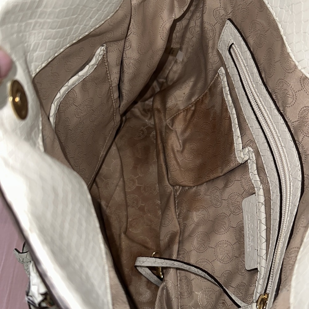 Michael kors Hamilton white python bag - Picture 13 of 14